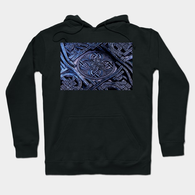 Artistic Anglo-Saxon Design Pattern Hoodie by jrfii ANIMATION